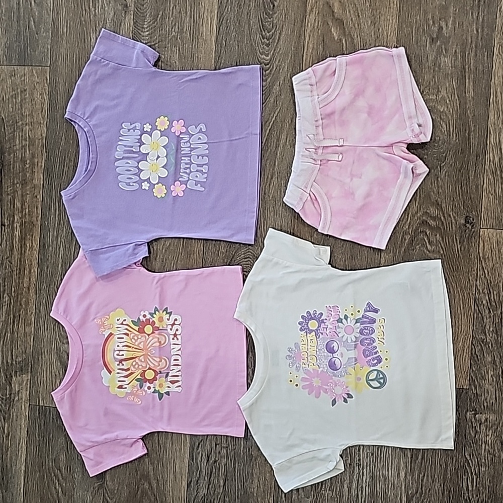 Girls size 5 bundle of clothes 365KIDS from Garanimals brand 4 pieces
